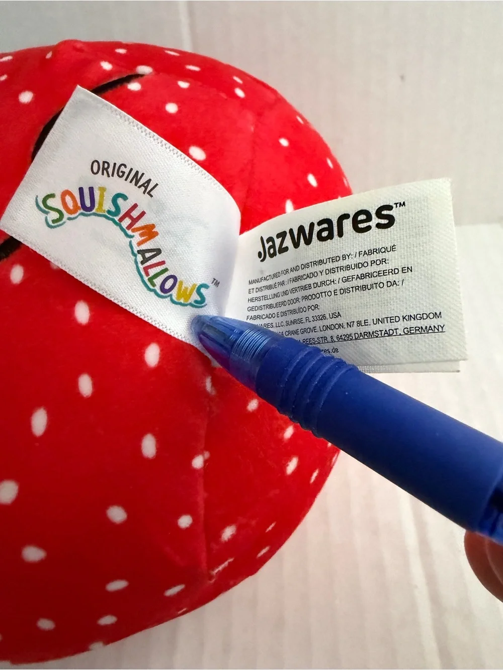 Disney Squishmallows Valentines Day Mickey Mouse Plush